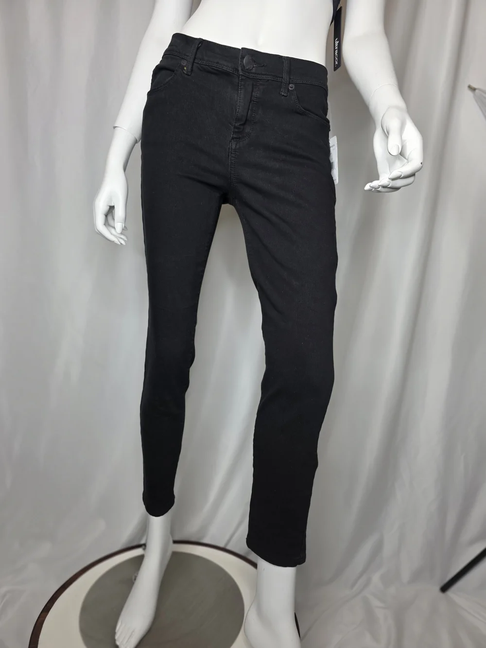 Free People Black High-Rise Skinny Jeans